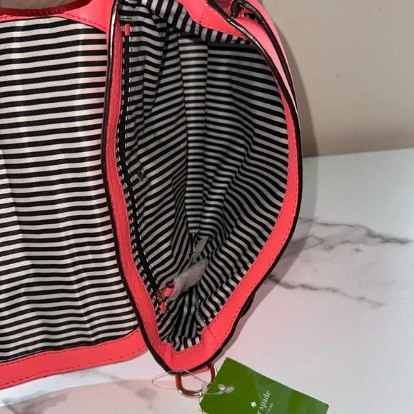 New- Lola Avenue “Lia” Kate Spade bright color Satchel with Gold-Tone Accents - Picture 9 of 17